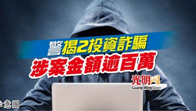Photo of 警揭2投資詐騙 涉案金額逾百萬