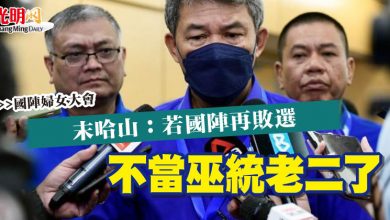 Photo of 末哈山：若國陣再敗選 讓路年輕人當巫統老二