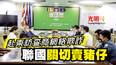 Photo of 赴柬訪查 商網絡欺詐 聯國關切賣豬仔