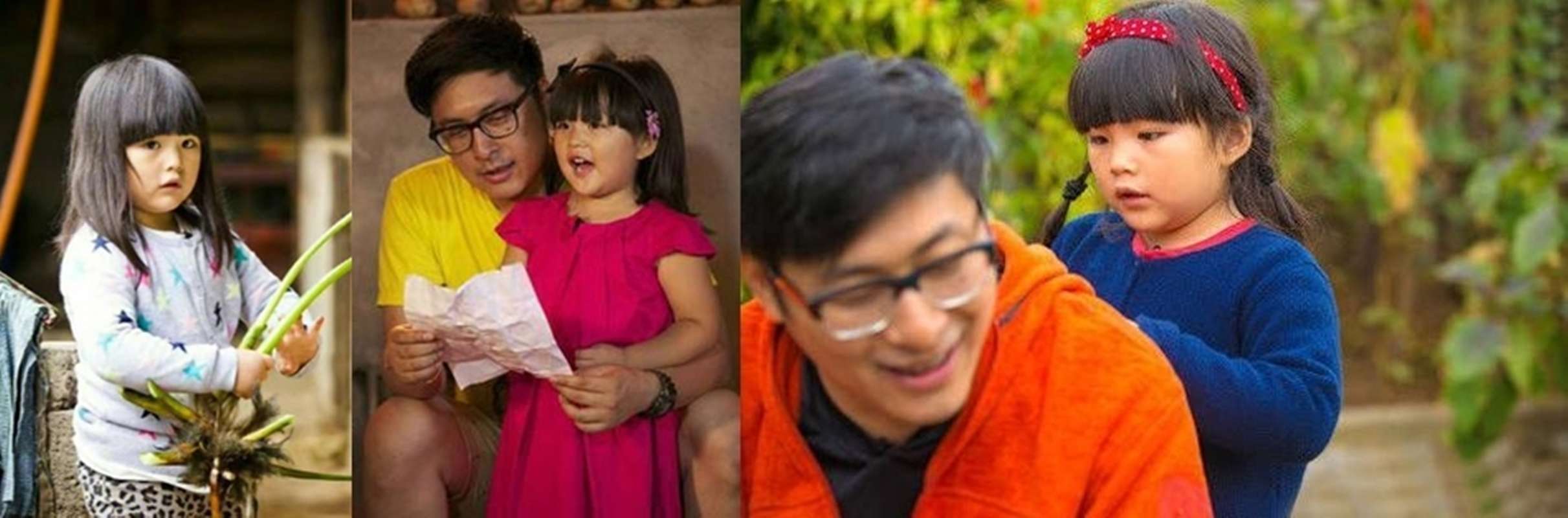 當時才4歲的她，