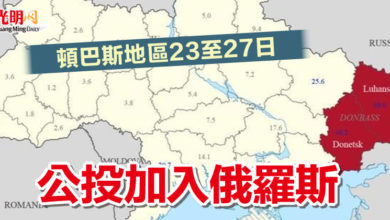 Photo of 頓巴斯地區23至27日 公投加入俄羅斯