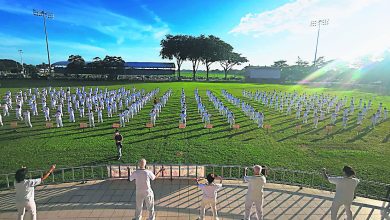 Photo of 霹21團體聚實兆遠 逾400人太極大匯操