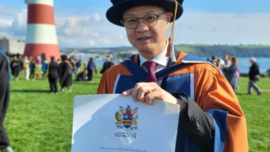 Photo of 拿督斯里赵文耀获颁  英国普利茅斯大学荣誉商学博士
