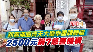 Photo of 新春滿園齊天大聖幸運牌神誕 2500元捐7慈善機構