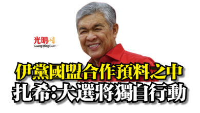 Photo of 伊黨國盟合作預料之中  扎希：大選將獨自行動