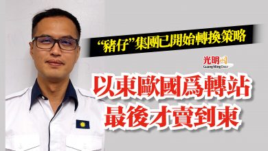 Photo of “豬仔”集團已開始轉換策略  以東歐國為轉站最後才賣到柬