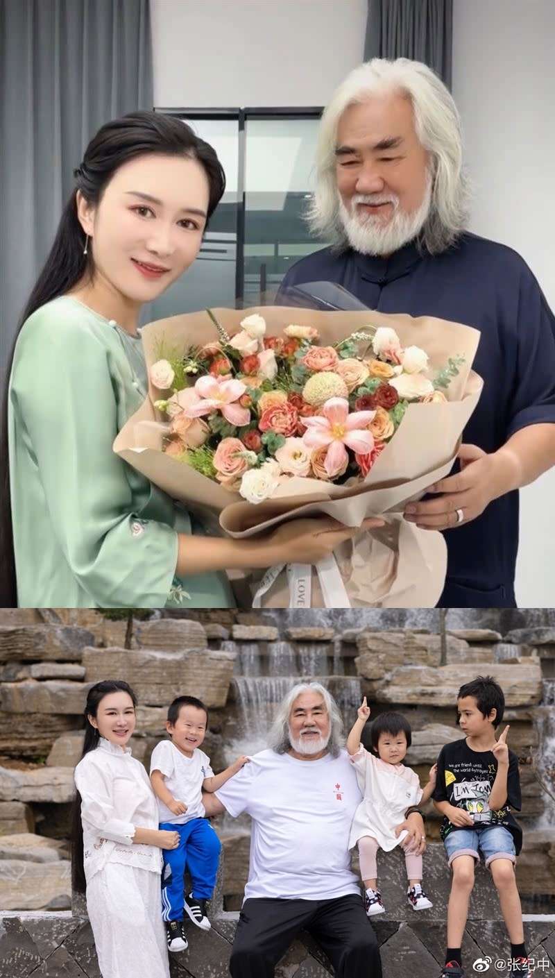 2017年梅開二度娶小31歲嫩妻杜星霖，婚姻幸福美滿