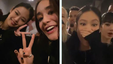 Photo of 狂粉把名字刺身上 BLACKPINK Jennie摀嘴驚呼“OMG”