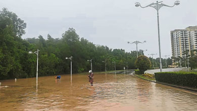 Photo of 豪雨淹布城第5區隧道