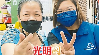 Photo of 助選員給力 陳金咪漸適應拜票