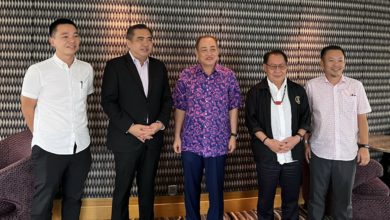 Photo of 商討團結政府合作事宜  哈芝芝會見陸兆福