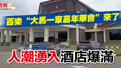 Photo of 百樂“大馬一家嘉年華會”來了 人潮湧入酒店爆滿