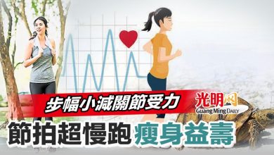 Photo of 步幅小減關節受力節拍超慢跑瘦身益壽