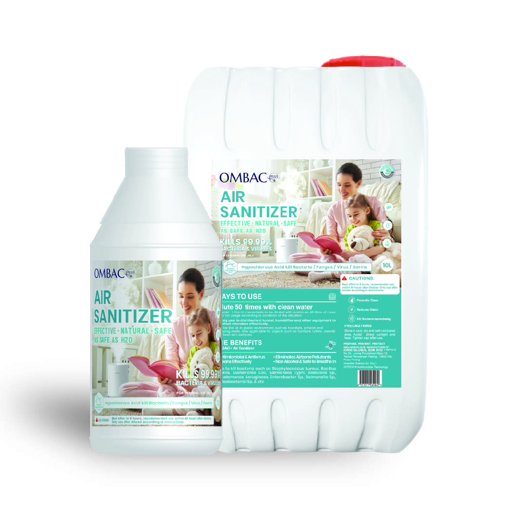 Ombac Plus Air Sanitizer-殺滅空氣中的病菌。