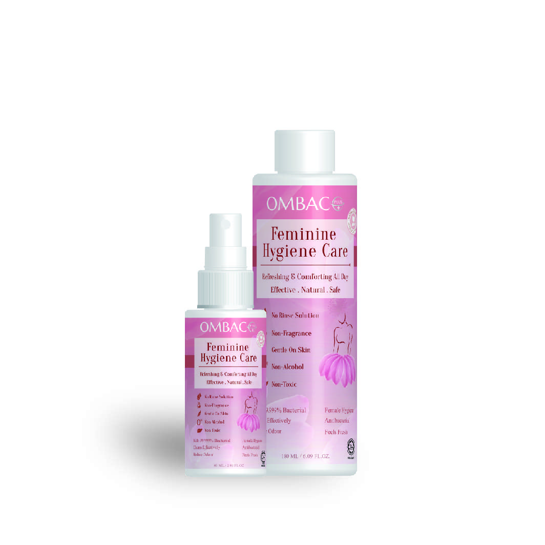 Ombac Plus Feminine Hygiene Care-女性私密防護。