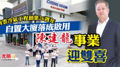 Photo of 青雲冷氣工程創業26週年暨自置大廈落成啟用 陳建龍事業迎雙喜