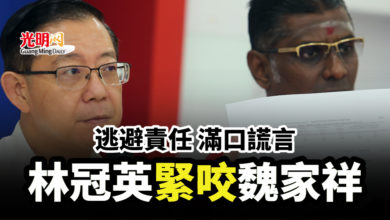 Photo of 逃避責任 滿口謊言 林冠英緊咬魏家祥
