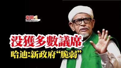 Photo of 沒獲多數議席  哈迪：新政府“脆弱”
