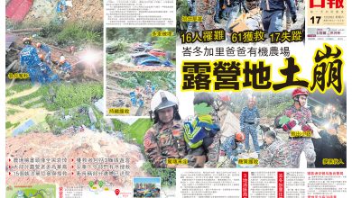 Photo of 21人罹難  61獲救  12失蹤 峇冬加里爸爸有機農場  露營地土崩