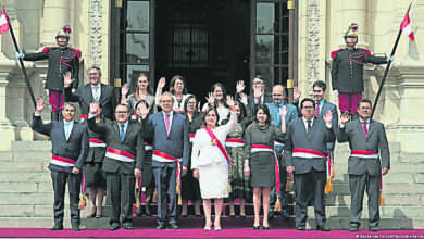 Photo of 秘魯新內閣就職儀式 總統任命新總理