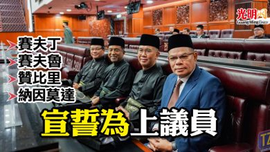 Photo of 賽夫丁  賽夫魯 贊比里 納因莫達  宣誓為上議員