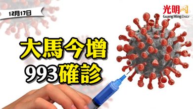 Photo of 大馬今增993確診