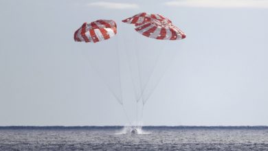 Photo of NASA月球任務里程碑  “獵戶座”飛船順利返回地球