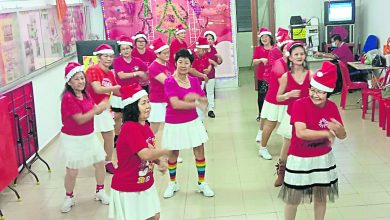 Photo of 馬口海南會館慶聖誕 15婆婆跳中西舞蹈