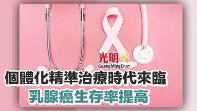 Photo of 【愛要性福系列296】個體化精準治療時代來臨 乳腺癌生存率提高