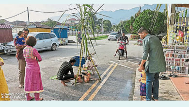 Photo of 印裔商家慶豐收節 特別祈福引路人觀看