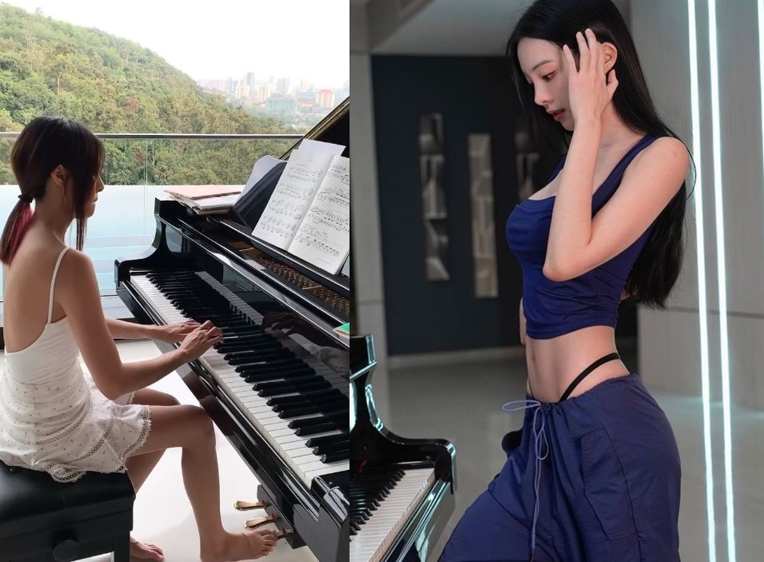 李元玲，擁有甜美臉蛋和S級超狂曲線，還是知名鋼琴家李雲迪的愛徒，因此被網友們封為「鋼琴女神」