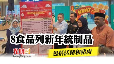 Photo of 沙拉胡丁：8食品列新年統制品   包括活豬和豬肉