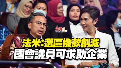 Photo of 法米:選區撥款削減 國會議員可求助企業