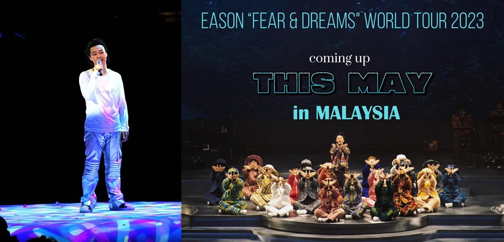 陳奕迅世界巡迴演唱會馬來西亞站落實於5月12，13和14日，於武吉加里爾亞通體育館連開3場！