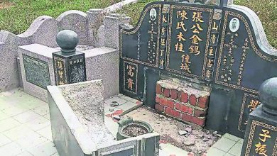 Photo of 端洛義塚墓地被破壞