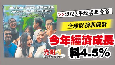 Photo of 【2023年經濟報告書】 全球財務狀嚴緊   今年經濟成長料4.5%