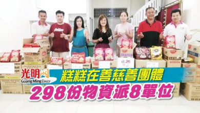 Photo of 糕糕在善慈善團體 298份物資派8單位