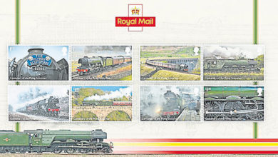 Photo of 紀念著名列車百週年  英發行最後女王頭郵票
