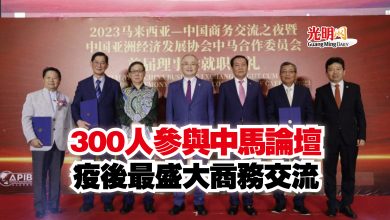 Photo of 300人參與中馬論壇  疫後最盛大商務交流