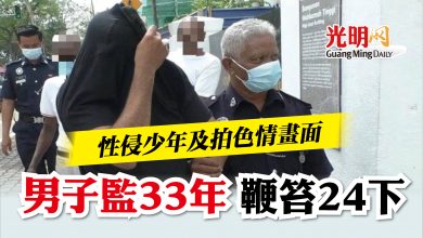 Photo of 性侵少年及拍色情畫面  男子監33年 鞭笞24下