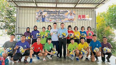 Photo of 【峇眼惹瑪青委會排球賽開幕】孫意志自掌青體會 檳增建42運動設施