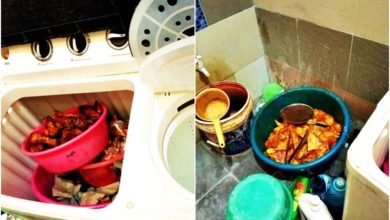 Photo of 飯包藏洗衣機醃雞肉藏廁所 婦女賣食物給不守齋戒者