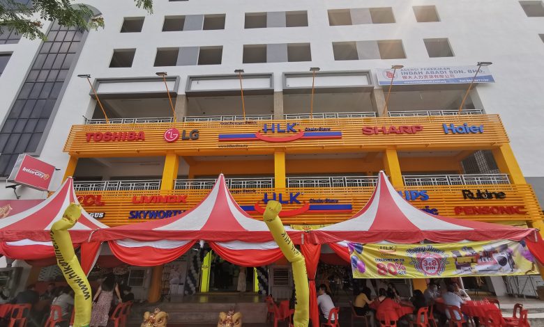 HLK electrical chain Cailiyuan branch has a new three-day discount of up to 80% and all home appliances only start from RM19