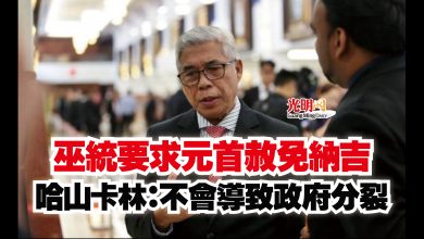 Photo of 巫統要求元首赦免納吉  哈山卡林：不會導致政府分裂