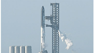 Photo of SpaceX星艦升空喊卡 週四第二度試射