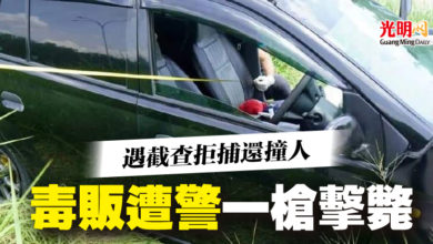 Photo of 遇截查拒捕還撞人   毒販遭警一槍擊斃