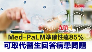 Photo of Med-PaLM準確性達85% 可取代醫生回答病患問題