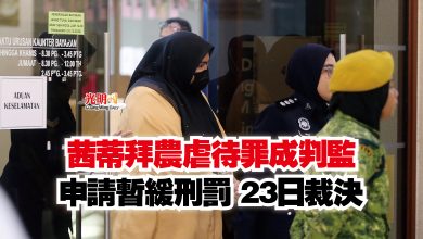 Photo of 茜蒂拜農虐待罪成判監  申請暫緩刑罰 23日裁決