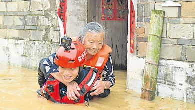 Photo of 21條河流超過警戒 中水利部監測華南暴雨