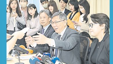 Photo of 藍白合作恐破局  柯文哲登記參選　